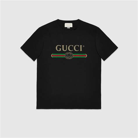 gucci logo tee white|black Gucci tee shirt.